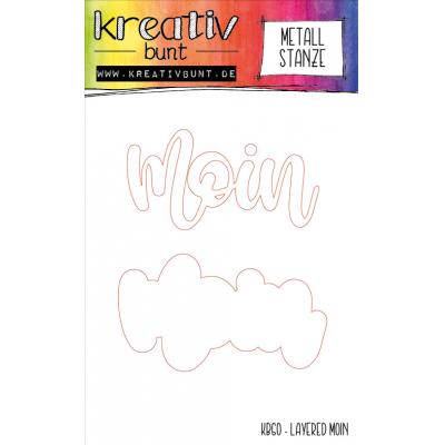 kreativbunt Cutting Dies - Layered Moin